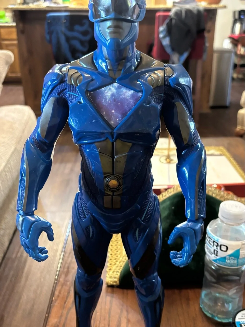 2016 JAKKS Pacific 20” Blue Power Ranger Action Figure Giant 20 Inch Loose
